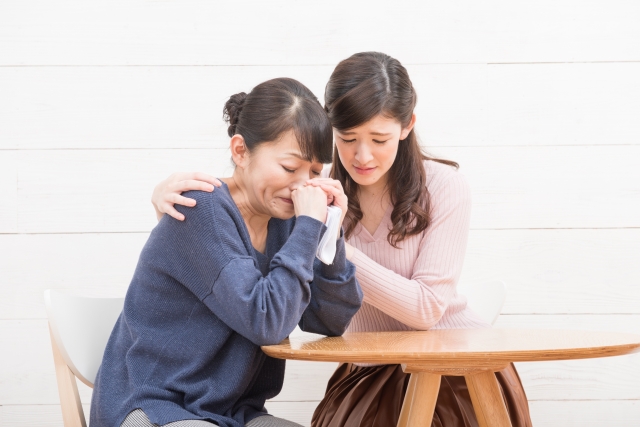 悲しむイメージ