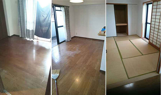 行橋市のお片付けの作業後