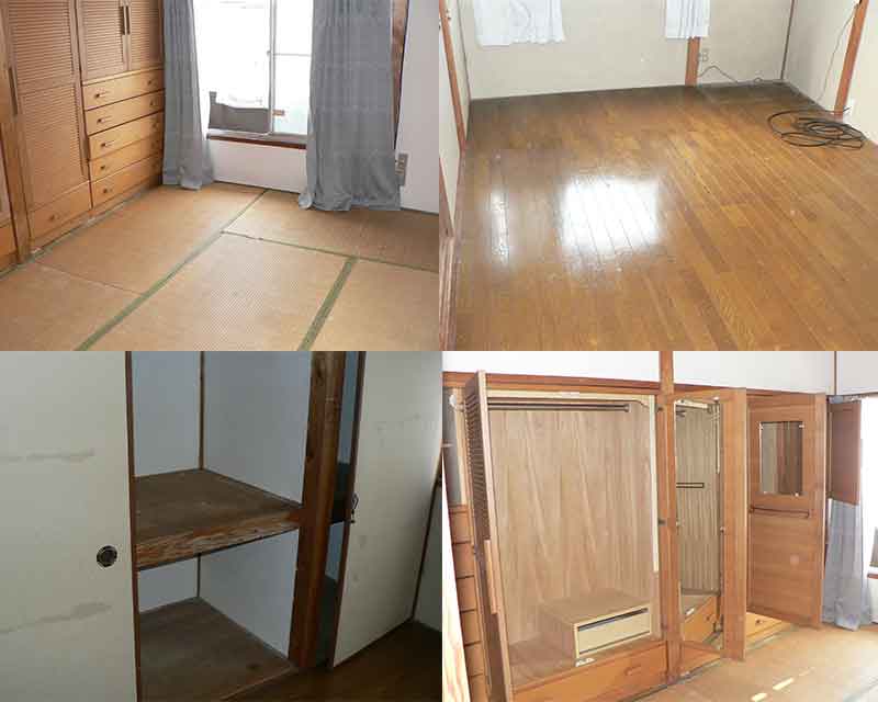 熊本県阿蘇郡での遺品整理の現場